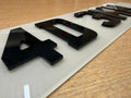 4D 3mm Number Plate (Road Legal)